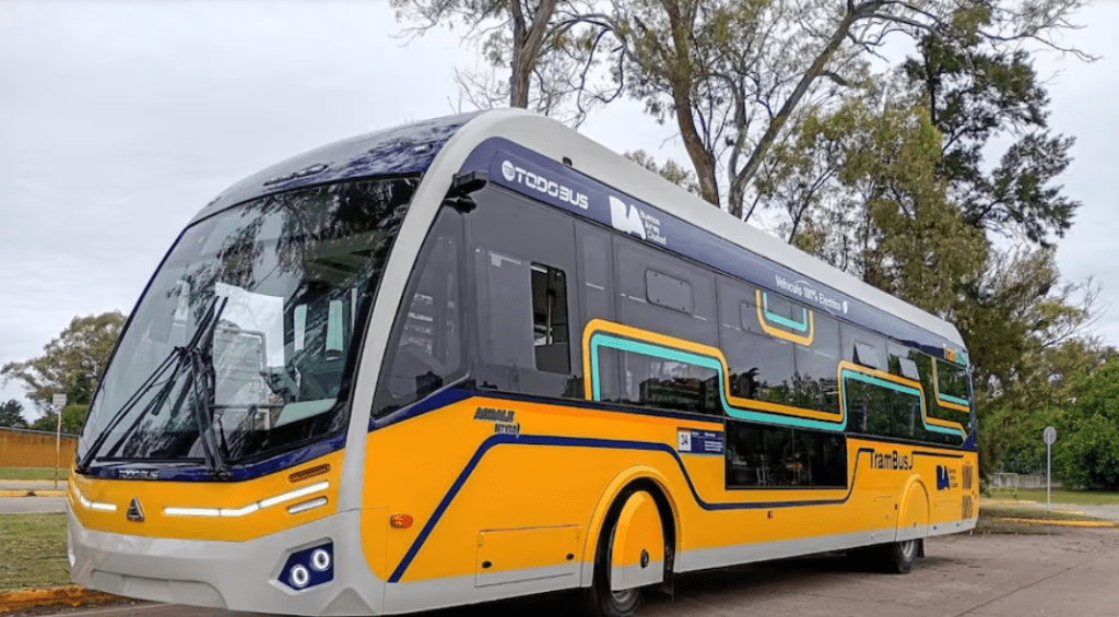 Así funciona el Trambus, el nuevo servicio eléctrico que se prueba en Buenos&nbsp;Aires